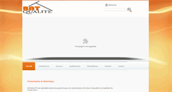Desktop Screenshot of batqualite.com